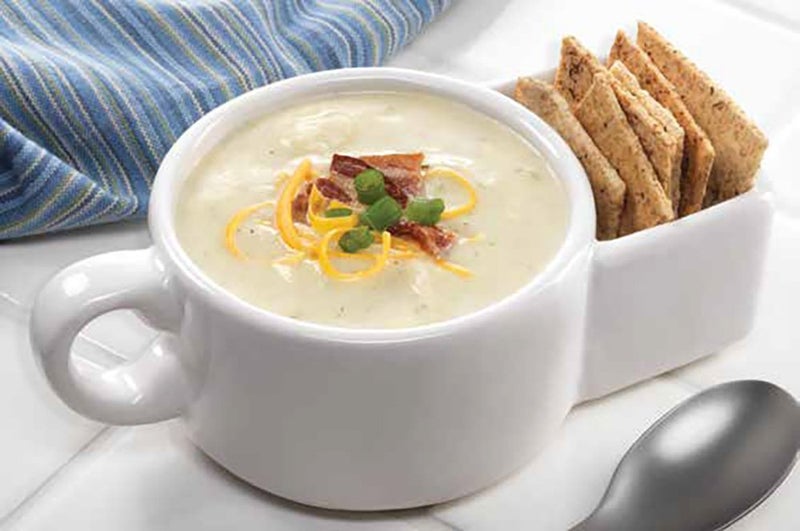 TIYOORTA Soup and Cracker Mug or Cereal Bowl by Kitchen Gadgets, 12 fluid ounces - Image 2